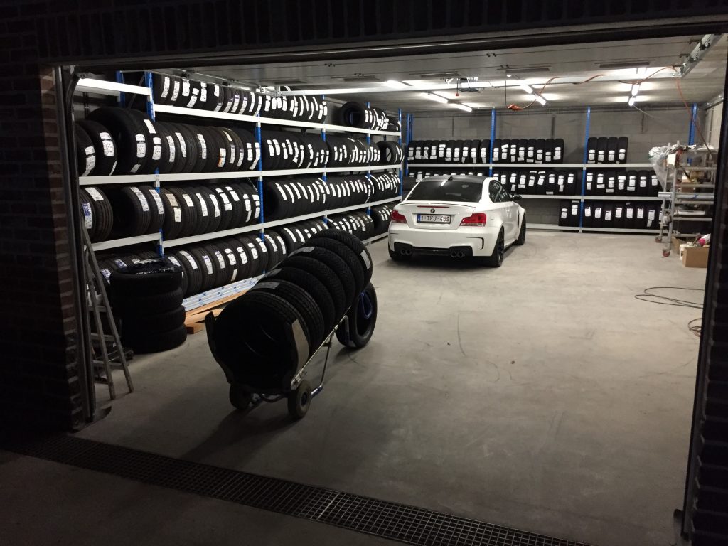 photo of the garage